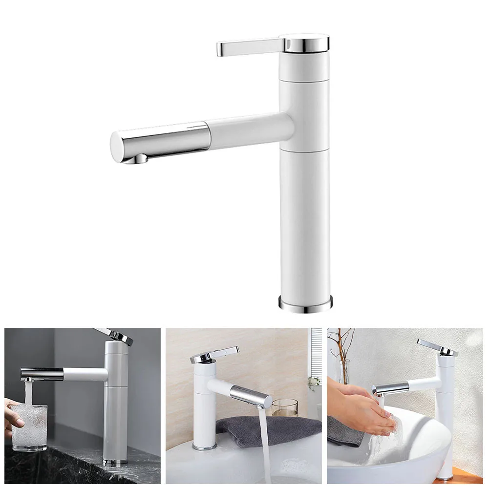 All-brass Bathroom Faucets With 60cm Hose Rotatable Basin Hot Cold Mixer Sink Pull Out Faucet Wash Basin Taps Home Hardware
All-brass Bathroom Faucets With 60cm Hose Rotatable Basin Hot Cold Mixer Sink Pull Out Faucet Wash Basin Taps Home Hardware