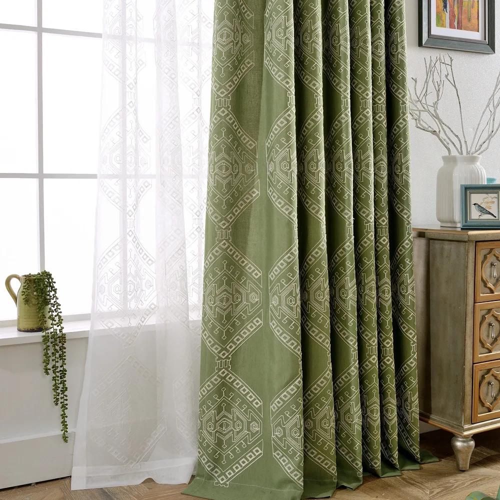 Cotton Embroidered Curtains Embroidered Curtains Screens Geometric Simplicity of Retro Fashion New Chinese Style Curtains
Cotton Embroidered Curtains Embroidered Curtains Screens Geometric Simplicity of Retro Fashion New Chinese Style Curtains