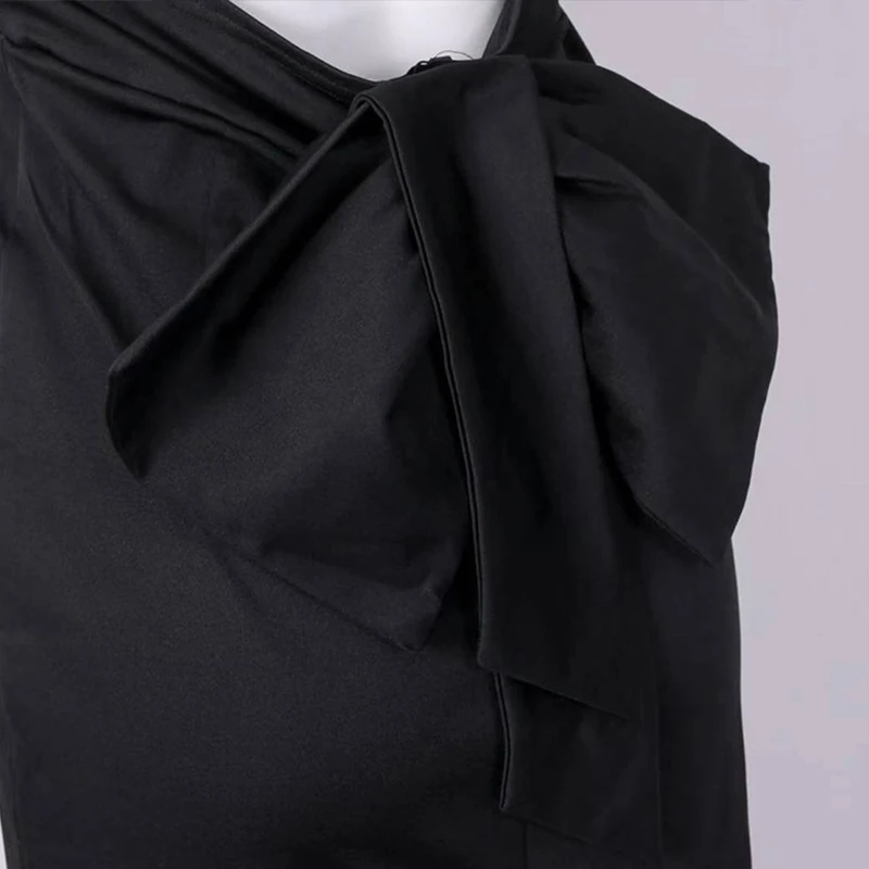 Backless Halter Sexy Women's Dresses Nice Summer Sleeveless Solid Black High Waist Slim Lady Sheath Dress Night Club Bar Clothes
Backless Halter Sexy Women's Dresses Nice Summer Sleeveless Solid Black High Waist Slim Lady Sheath Dress Night Club Bar Clothes