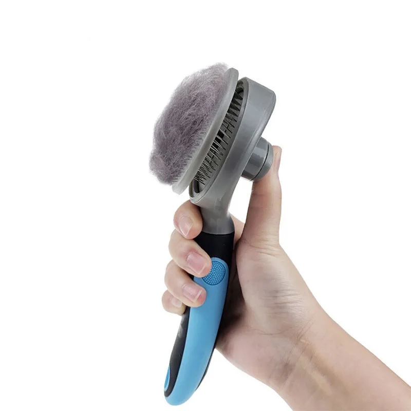 Self Cleaning pet dog comb hair remover Pet Hair shedding Comb Pet Dog Cat Brush dog grooming Slicker Brush Tool brosse chien
Self Cleaning pet dog comb hair remover Pet Hair shedding Comb Pet Dog Cat Brush dog grooming Slicker Brush Tool brosse chien