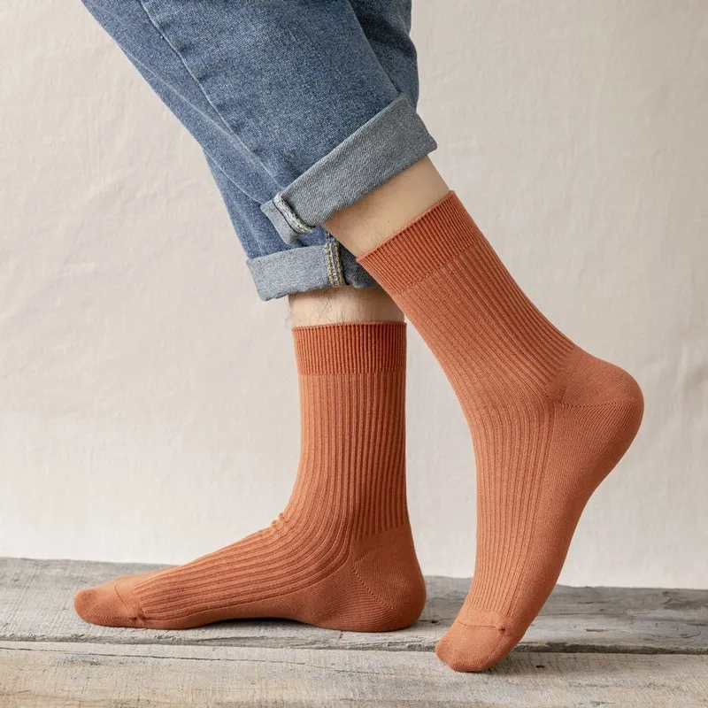 Basic Business Warm Solid Color Crew Socks Men Cotton White Black Hosiery Winter Loafer Socks Thermal Mid Calf Socks Tube Socks
Basic Business Warm Solid Color Crew Socks Men Cotton White Black Hosiery Winter Loafer Socks Thermal Mid Calf Socks Tube Socks