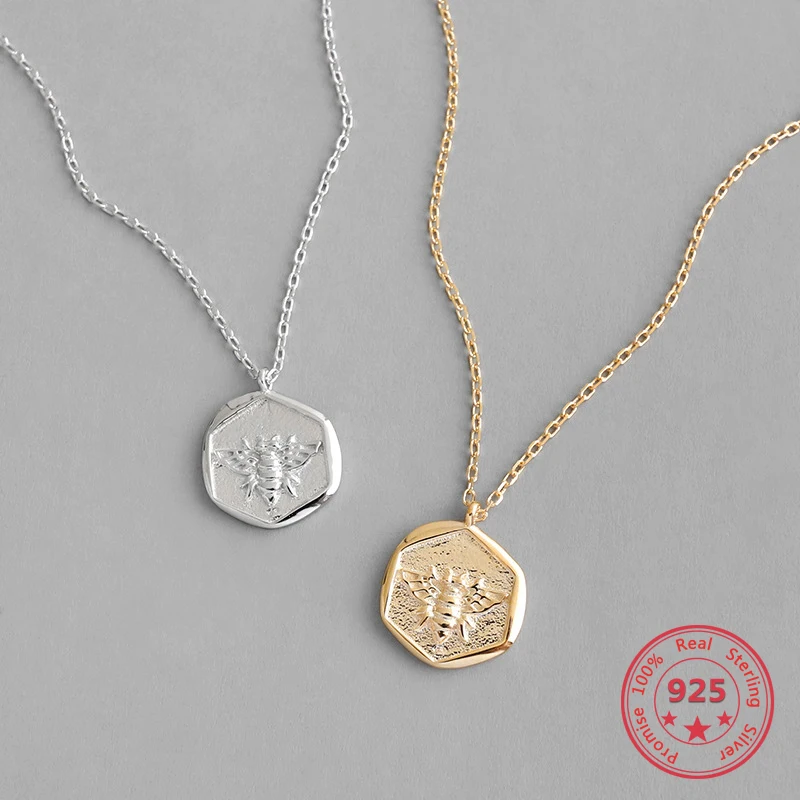 Drop Shipping 100% 925 Sterling Silver Necklace Exquisite Bee Pendant Wild Women's Clavicle Chain Jewelry
Drop Shipping 100% 925 Sterling Silver Necklace Exquisite Bee Pendant Wild Women's Clavicle Chain Jewelry