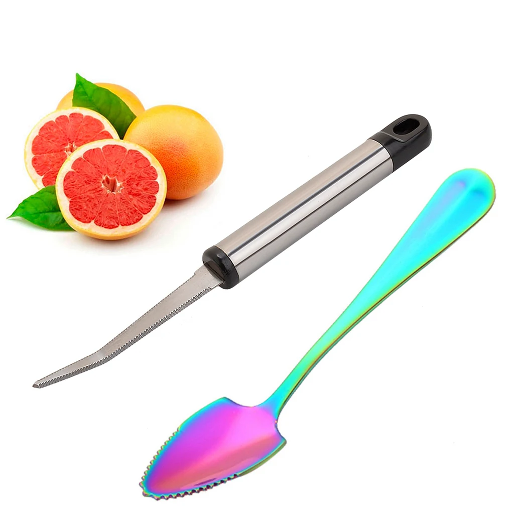 7Pcs/Set Dessert Spoons Serrated Fruit Spoons Tableware Spoons With Cutter Ice Cream Dessert Coffee Fruit Spoon Kitchen Supplies
7Pcs/Set Dessert Spoons Serrated Fruit Spoons Tableware Spoons With Cutter Ice Cream Dessert Coffee Fruit Spoon Kitchen Supplies