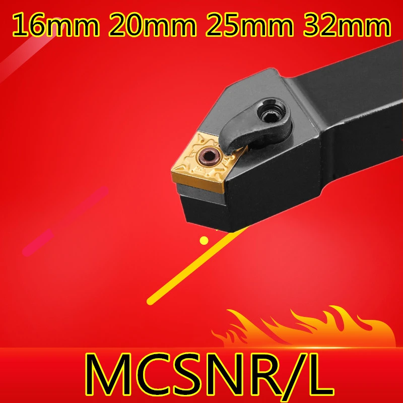 Angle 45 MCSNR1616H12 MCSNR2020K12 MCSNR2525M12 MCSNR3232P12 MCSNR3232P16/19 MCSCL1616H12 MCSNL Right/Left CNC Turning tools
Angle 45 MCSNR1616H12 MCSNR2020K12 MCSNR2525M12 MCSNR3232P12 MCSNR3232P16/19 MCSCL1616H12 MCSNL Right/Left CNC Turning tools