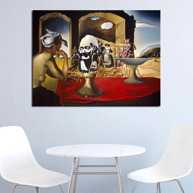 Salvadoer Dalies Slave Market Surrealist Art Canvas Poster Painting Oil Wall Picture Print Home Bedroom Decoration Artwork HD
Salvadoer Dalies Slave Market Surrealist Art Canvas Poster Painting Oil Wall Picture Print Home Bedroom Decoration Artwork HD