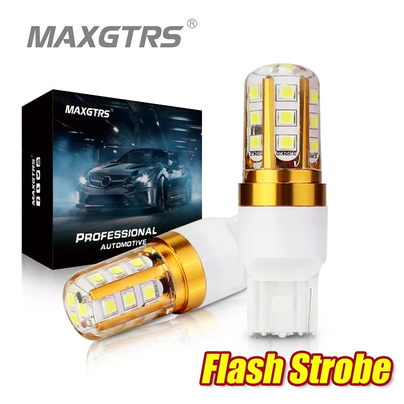 2x W21W T20 7440 Strobe Flash 3030 LED Chip Bulb Blink Car Stop Backup Brake Turn Parking Tail Signal Light White Amber Yellow
2x W21W T20 7440 Strobe Flash 3030 LED Chip Bulb Blink Car Stop Backup Brake Turn Parking Tail Signal Light White Amber Yellow