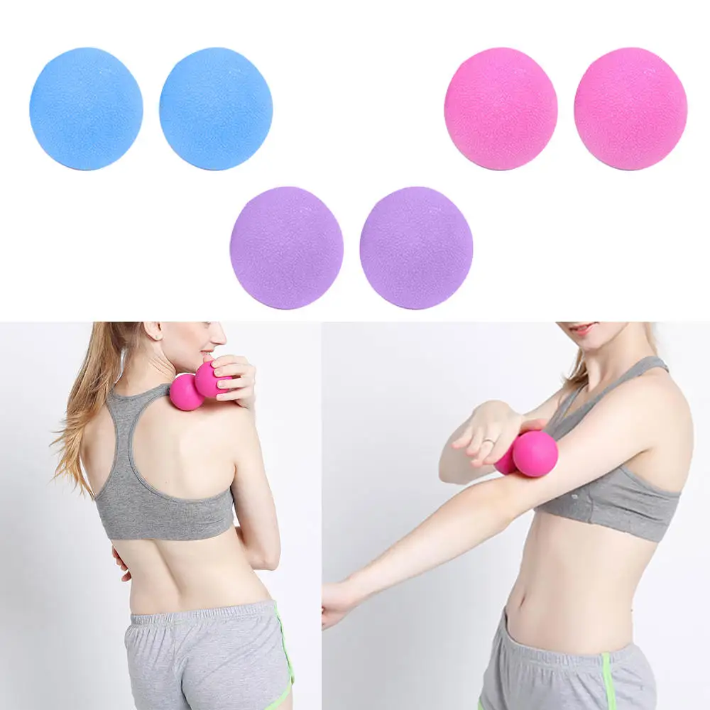 2pcs Peanut Massage Ball Lacrosse Fitness Balls Therapy Gym Relaxing Exercise Yoga Ball Release Muscle Sports Equipment
2pcs Peanut Massage Ball Lacrosse Fitness Balls Therapy Gym Relaxing Exercise Yoga Ball Release Muscle Sports Equipment