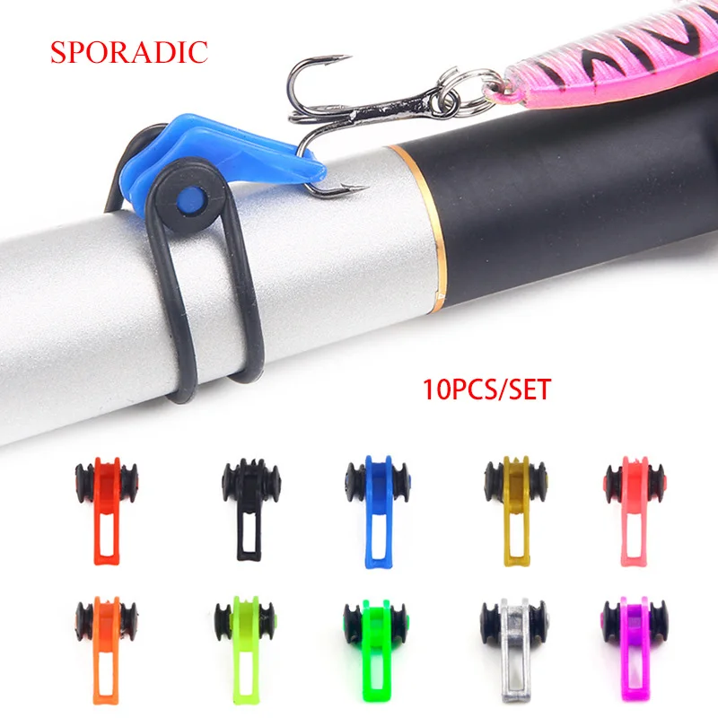 10 Pcs/Set Fishing Hook Secure Keeper Holder For Fishing Rod Pole Fishing Lures Bait Safety Holder Fishing Accessories
10 Pcs/Set Fishing Hook Secure Keeper Holder For Fishing Rod Pole Fishing Lures Bait Safety Holder Fishing Accessories