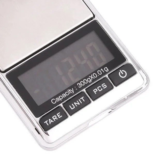 Digital Pocket Scale High Precision Electronic Pocket Scale Precision 0.01-300 Gram
Digital Pocket Scale High Precision Electronic Pocket Scale Precision 0.01-300 Gram