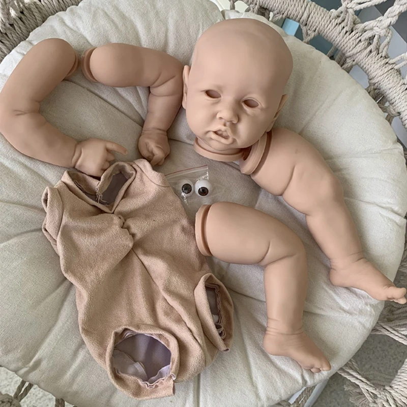 22 Inch Realistic Newborn Fabric Body Bebe Reborn Doll Unpainted Unfinished Doll Parts DIY Blank Doll Kit In Stock Kids Playmate
22 Inch Realistic Newborn Fabric Body Bebe Reborn Doll Unpainted Unfinished Doll Parts DIY Blank Doll Kit In Stock Kids Playmate