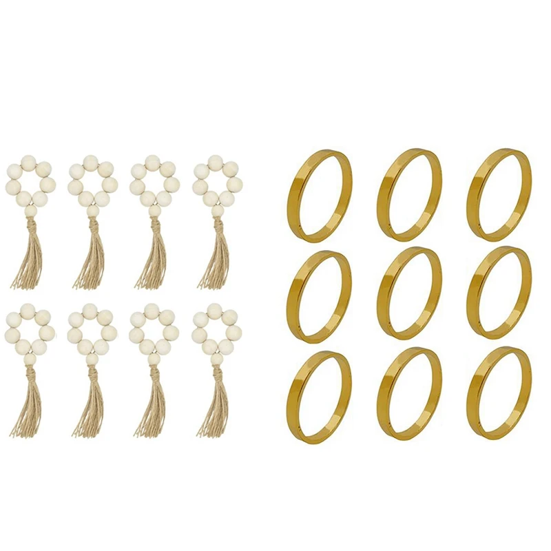 17 Pcs Napkin Rings Holder For Weddings Party Home Hotel Decor Table Dinner Decoration,8 Pcs A & 9 Pcs B
17 Pcs Napkin Rings Holder For Weddings Party Home Hotel Decor Table Dinner Decoration,8 Pcs A & 9 Pcs B