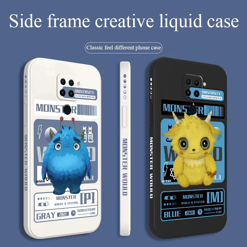 Cute Monster Phone Case For Xiaomi Redmi Note 10 10S 9T 9 8 7 Pro MAX Redmi 9 9A K40 K40pro K30 K20 Liquid Silicone Cover
Cute Monster Phone Case For Xiaomi Redmi Note 10 10S 9T 9 8 7 Pro MAX Redmi 9 9A K40 K40pro K30 K20 Liquid Silicone Cover