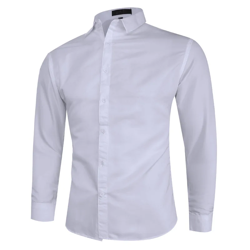 Slim Fit Cotton Men's Formal Shirts Classic Style Business Casual Men Clothing Soild Long Sleeve Male Dress Plus Size Masculine
Slim Fit Cotton Men's Formal Shirts Classic Style Business Casual Men Clothing Soild Long Sleeve Male Dress Plus Size Masculine