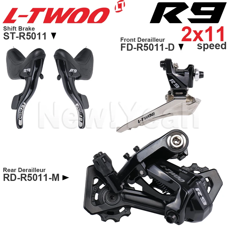 LTWOO 2x1 1 скоростной групповой набор R9 включает передний переключатель переключения тормоза и задний переключатель передач для дорожного вел...
LTWOO 2x1 1 скоростной групповой набор R9 включает передний переключатель переключения тормоза и задний переключатель передач для дорожного вел...