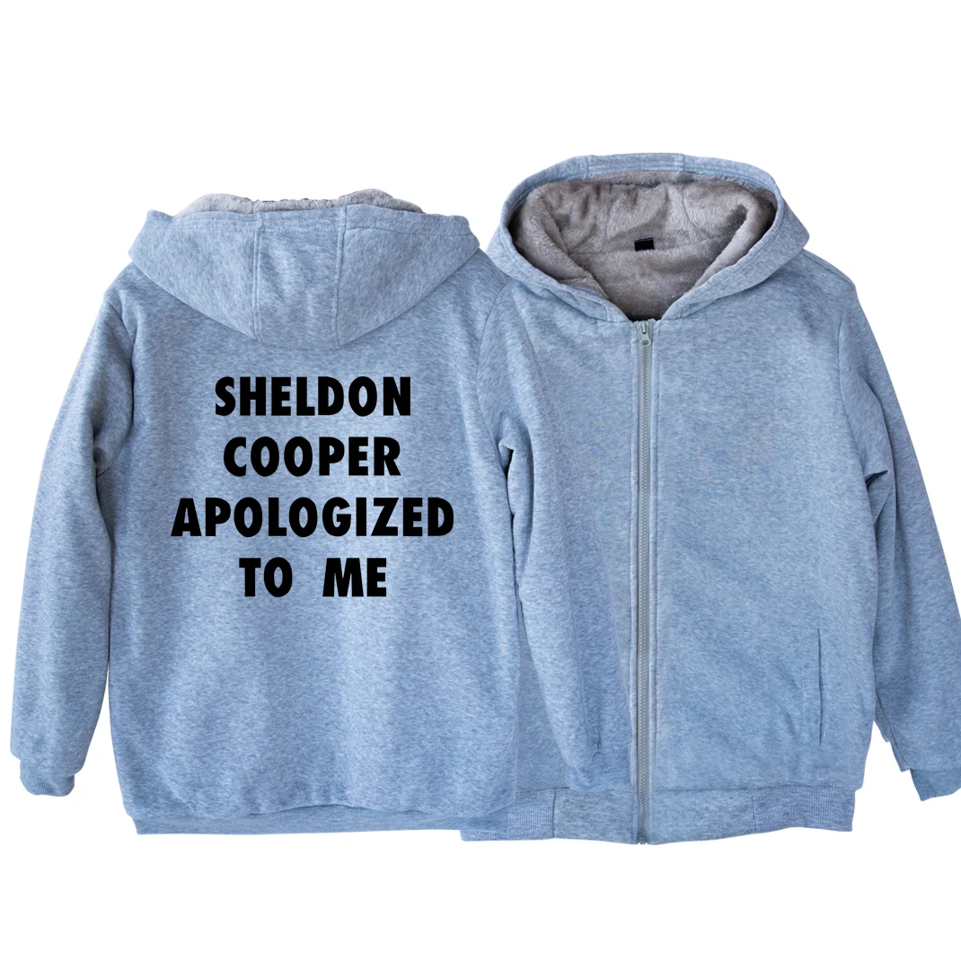 Woman Girl Parkas Full Zip Coat TBBT Sheldon Cooper Apologize To Me Plus Velvet Autumn Winter Couple Clothes ZIIART
Woman Girl Parkas Full Zip Coat TBBT Sheldon Cooper Apologize To Me Plus Velvet Autumn Winter Couple Clothes ZIIART