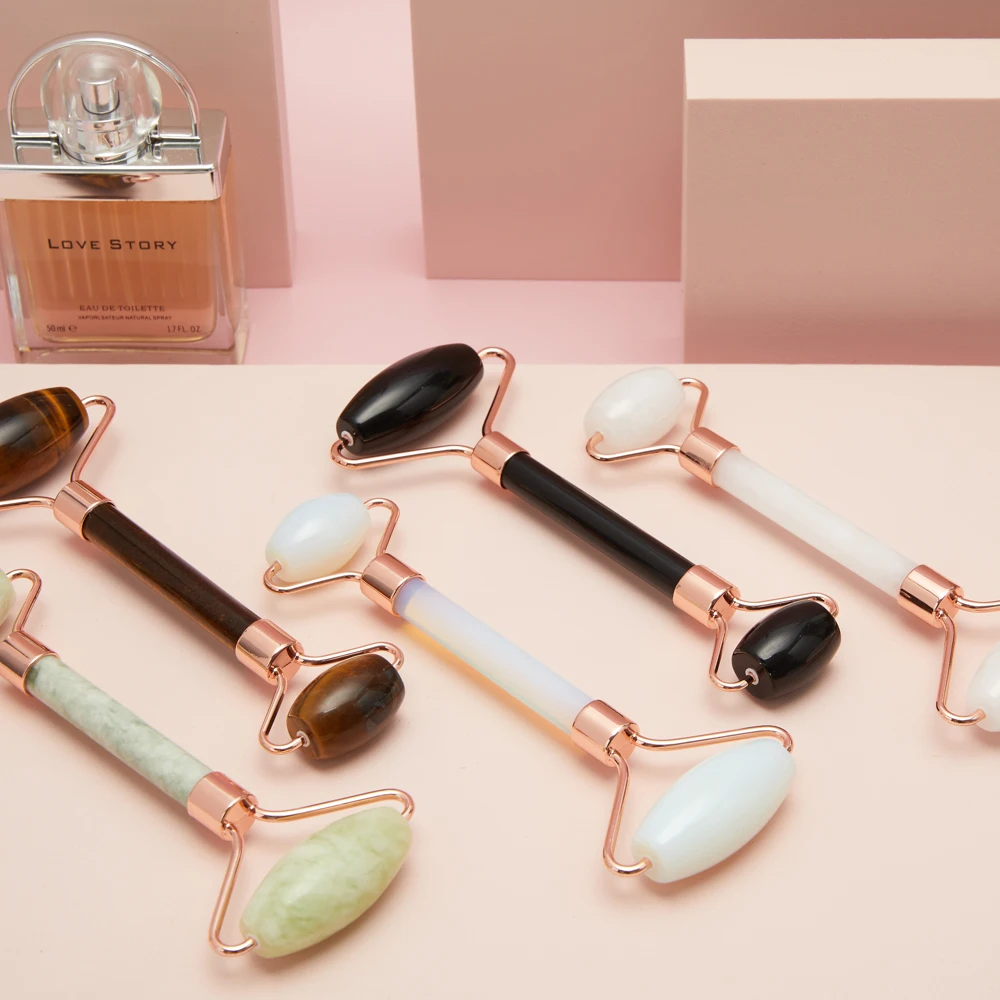 Natural Jade Roller Massager Gouache Scraper For Face Facial Skin Care Tool Face Roller Body Back Beauty Lifting Massager Roller
Natural Jade Roller Massager Gouache Scraper For Face Facial Skin Care Tool Face Roller Body Back Beauty Lifting Massager Roller