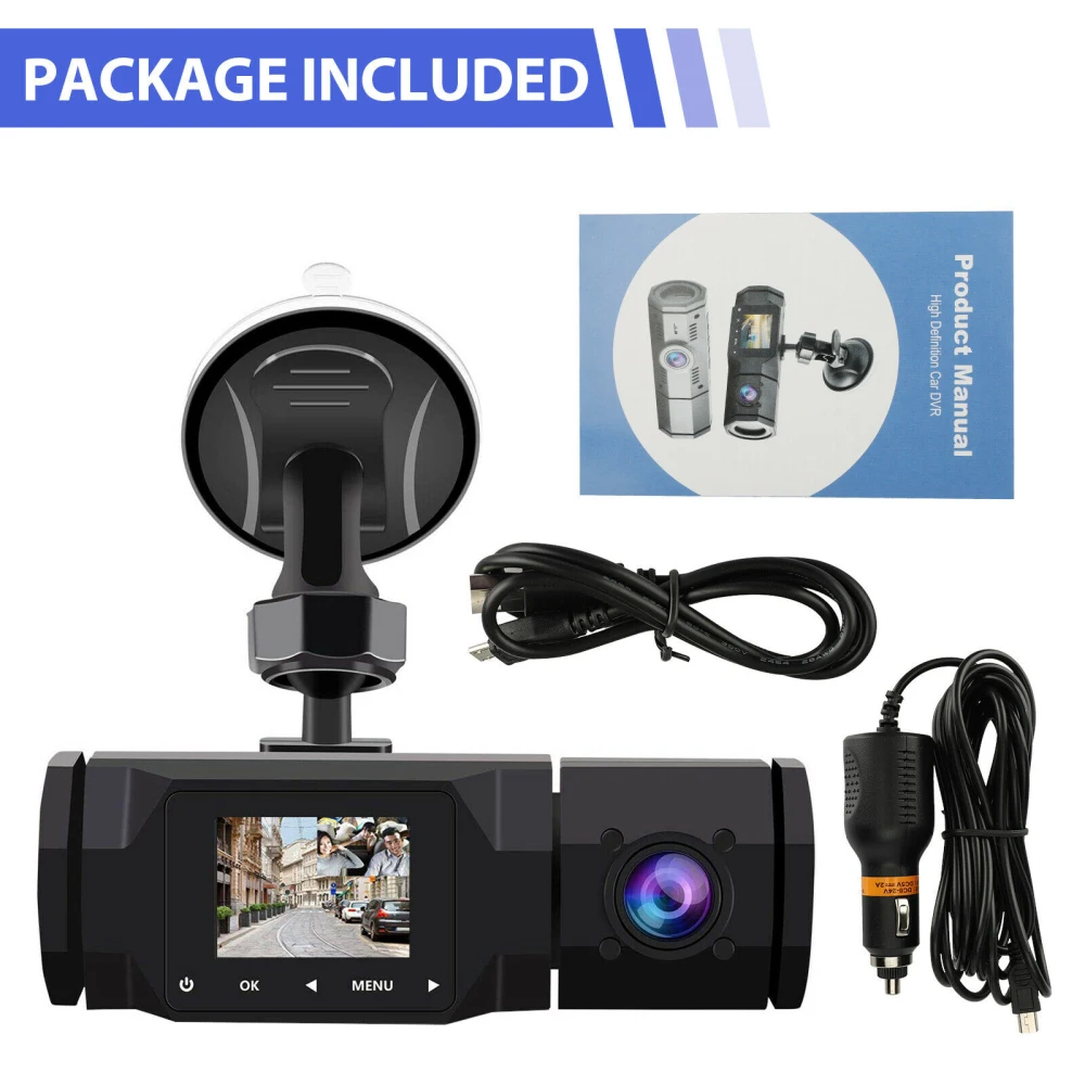 1.5 Inch Wide Angle Car DVR G-Sensor Driving Video Recorder Front Internal Dash Camera HD 1080p Infrared Night Vision Dash Cam
1.5 Inch Wide Angle Car DVR G-Sensor Driving Video Recorder Front Internal Dash Camera HD 1080p Infrared Night Vision Dash Cam