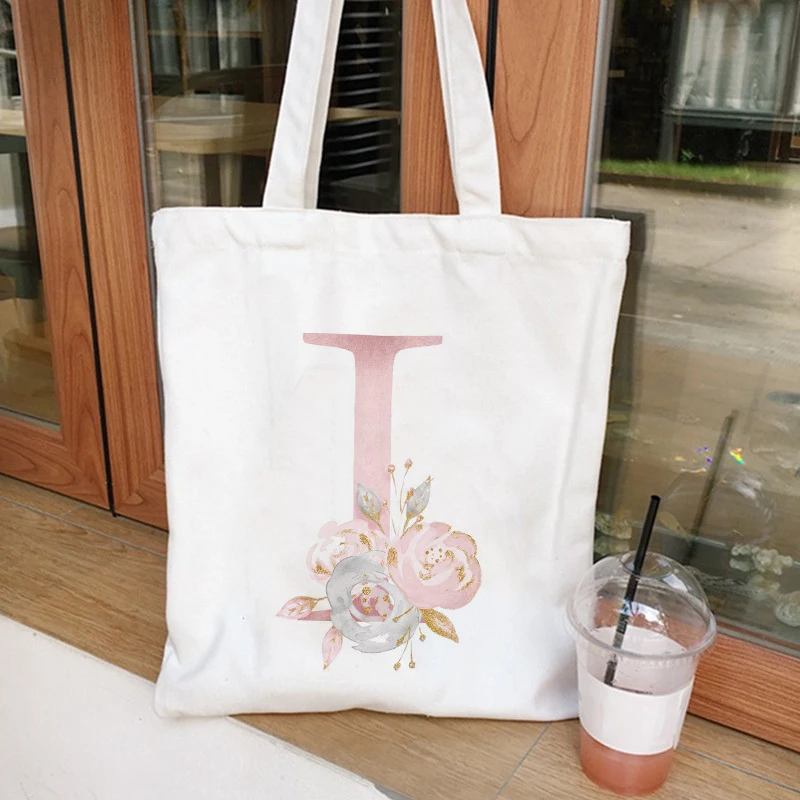 Ladies Handbags Cloth Canvas Tote Bag Floral Letters Pattern Shopping Travel Women Eco Reusable Shoulder Shopper Bags
Ladies Handbags Cloth Canvas Tote Bag Floral Letters Pattern Shopping Travel Women Eco Reusable Shoulder Shopper Bags
