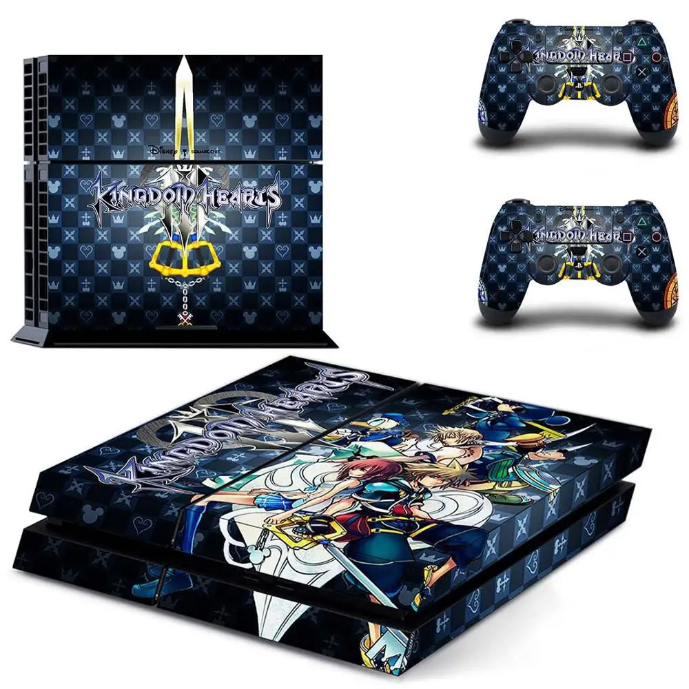 Пленка Kingdom Hearts полное покрытие лицевые панели PS4 наклейка на кожу для PlayStation 4