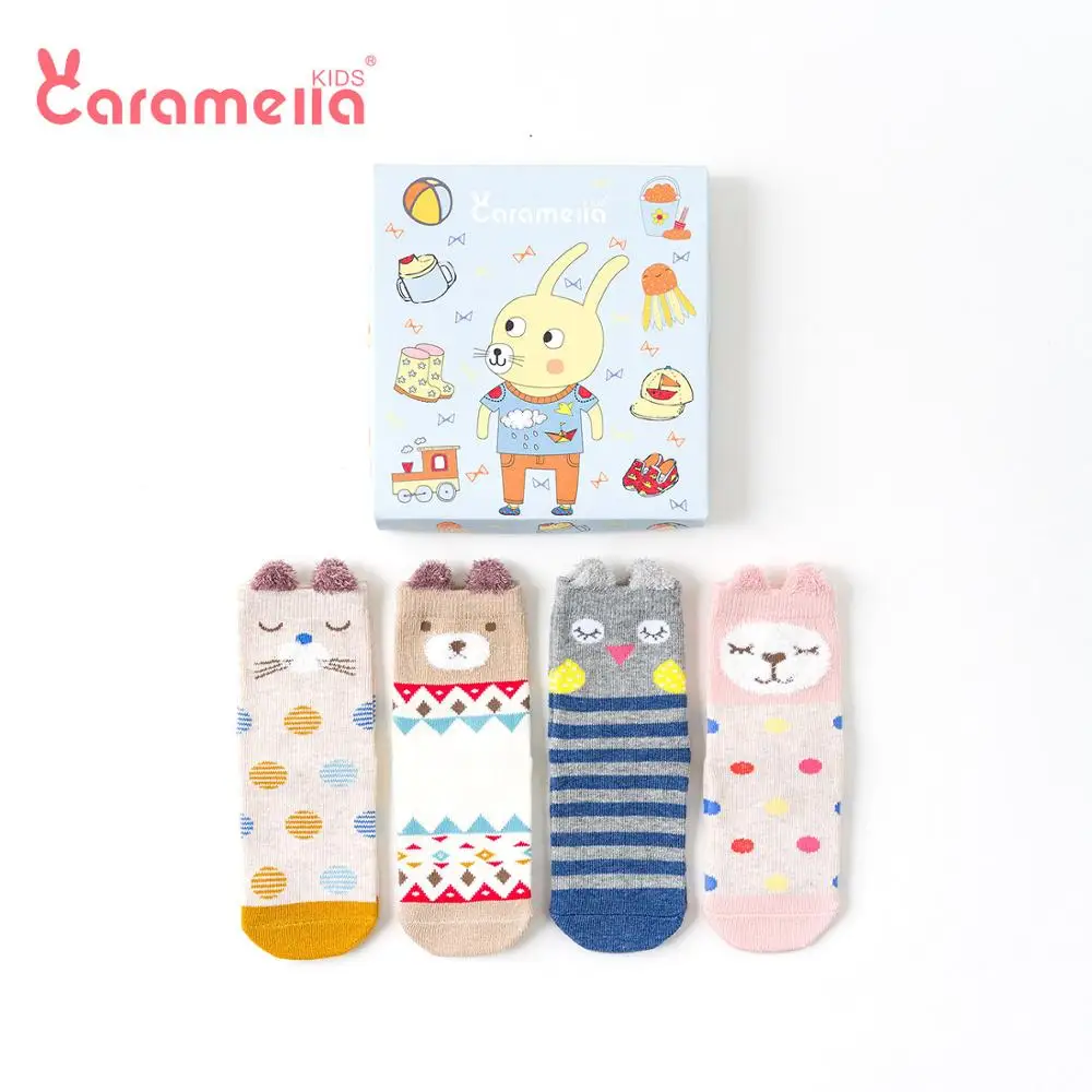 Caramella/4 пары детских носков с объемными ушками, зимние носки для младенцев в стиле Харадзюку, Чулочные изделия унисекс, упаковка в подарочной...
Caramella/4 пары детских носков с объемными ушками, зимние носки для младенцев в стиле Харадзюку, Чулочные изделия унисекс, упаковка в подарочной...
