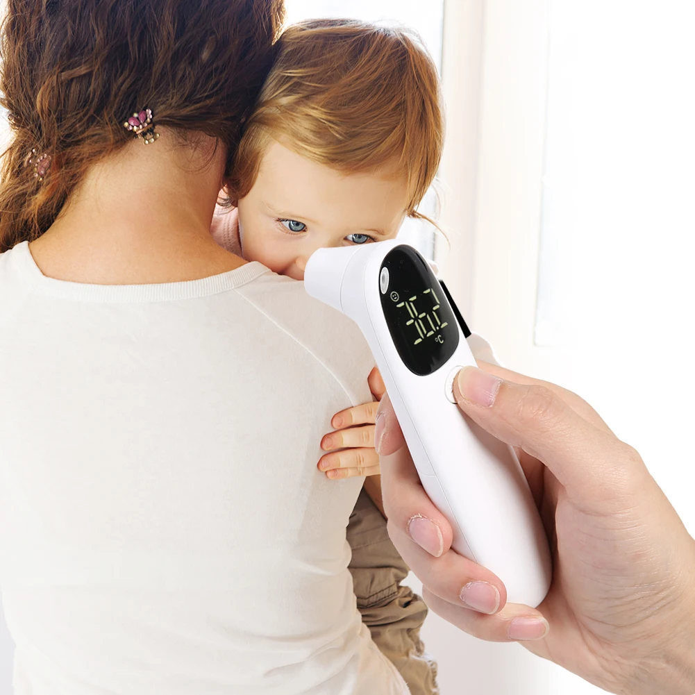 Handheld Digital LCD Forehead Ear Non-contact Infrared Temperature Sensor Adult Thermometer Measurement for Kids Adults
Handheld Digital LCD Forehead Ear Non-contact Infrared Temperature Sensor Adult Thermometer Measurement for Kids Adults