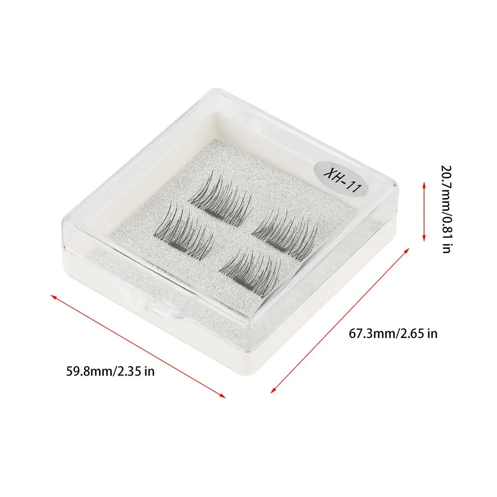 Handmade 3D Single Magnetic False Eyelashes Handmade Fake Lashes Extension Reusable Easy to Apply Ultra Thin Soft Comfortable
Handmade 3D Single Magnetic False Eyelashes Handmade Fake Lashes Extension Reusable Easy to Apply Ultra Thin Soft Comfortable