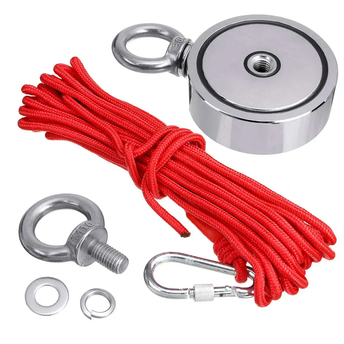 Magnetic Industrial Magnet Fishing Magnets Deep Sea Salvage Magnet Pot Hook Permanent Neodymium NdFeB Strong Magnetic with Rope
Magnetic Industrial Magnet Fishing Magnets Deep Sea Salvage Magnet Pot Hook Permanent Neodymium NdFeB Strong Magnetic with Rope