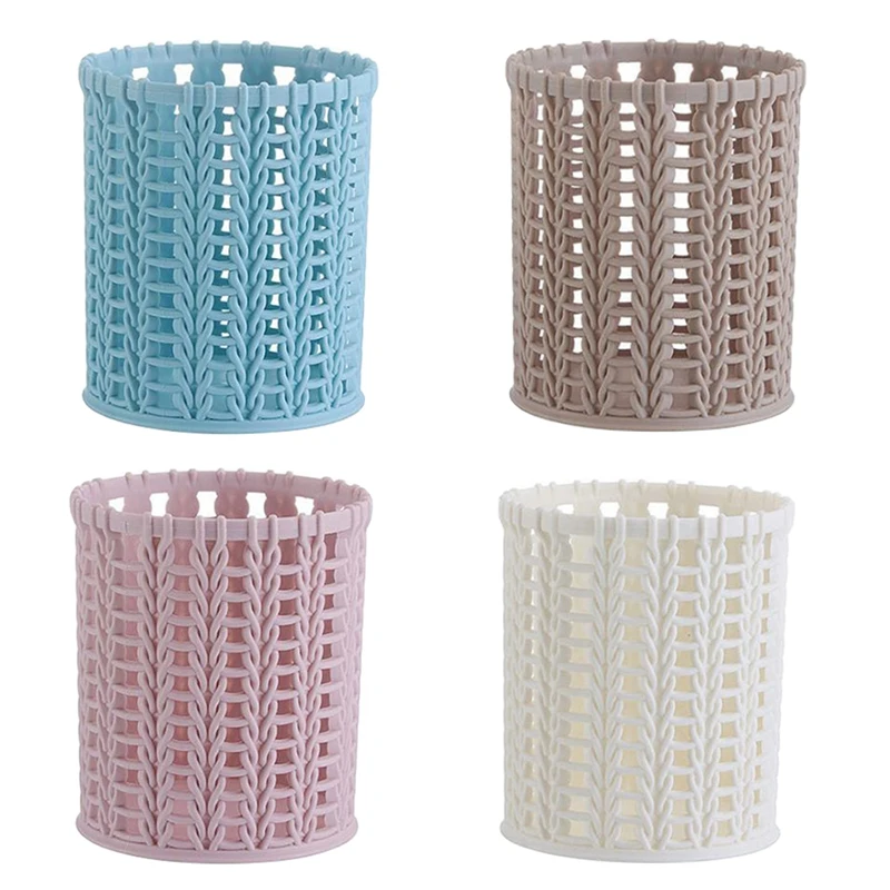 1PC Office Supplies Pencil Pen Pot Holder Stationery Container 4 Colors Desktop Storage Box Rattan Plastic Circular Storage Tube
1PC Office Supplies Pencil Pen Pot Holder Stationery Container 4 Colors Desktop Storage Box Rattan Plastic Circular Storage Tube