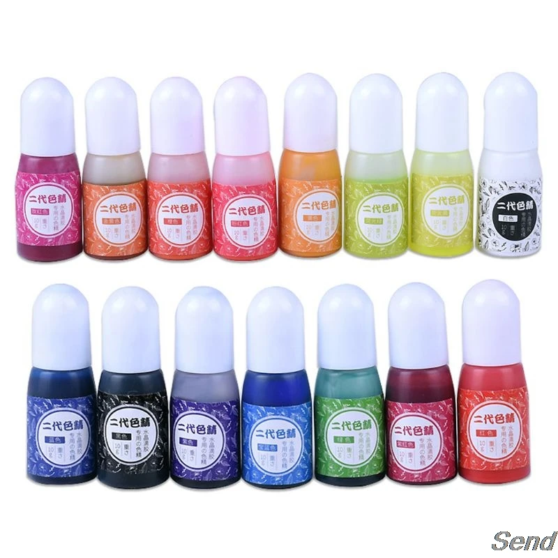 Epoxy Resin Colorant 15 Colors Epoxy Resin Pigment Epoxy Resin Dye for Resin Jewelry DIY Crafts Art Making 10ml Each
Epoxy Resin Colorant 15 Colors Epoxy Resin Pigment Epoxy Resin Dye for Resin Jewelry DIY Crafts Art Making 10ml Each