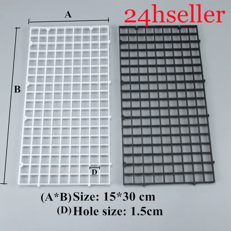 5PCS DIY Aquarium Filtration Grid Plate Fish Tank Isolation Board Divider Filter Patition Board 1cm*1cm 1.5*1.5cm Hole
5PCS DIY Aquarium Filtration Grid Plate Fish Tank Isolation Board Divider Filter Patition Board 1cm*1cm 1.5*1.5cm Hole