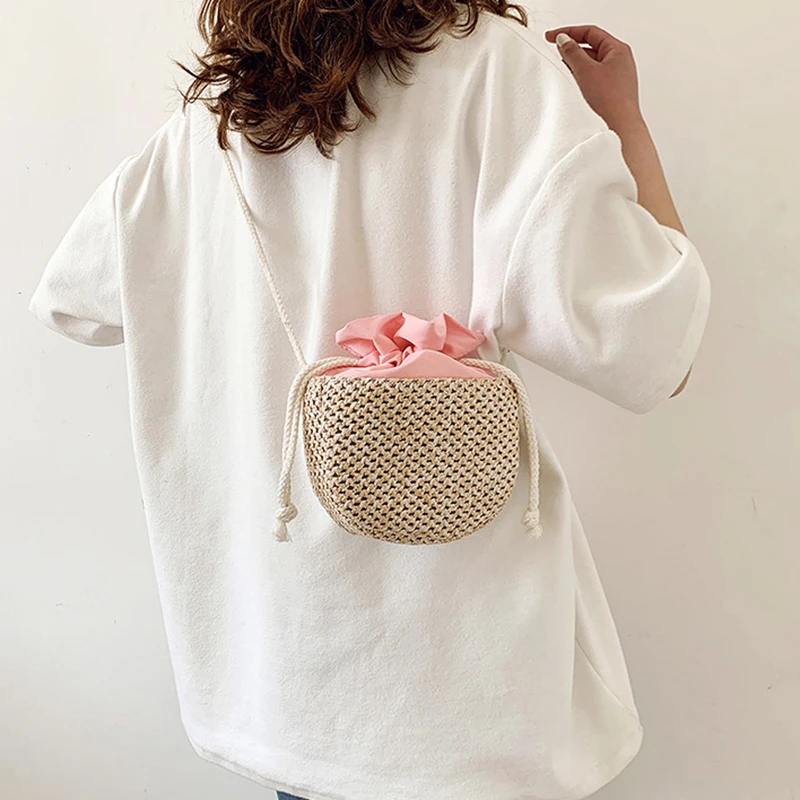 S.IKRR Summer Women's Bag Fashion Straw Bag Hand-woven Shoulder Bag Seaside Vacation Designer Handbag Famous Brand Women Bags
S.IKRR Summer Women's Bag Fashion Straw Bag Hand-woven Shoulder Bag Seaside Vacation Designer Handbag Famous Brand Women Bags