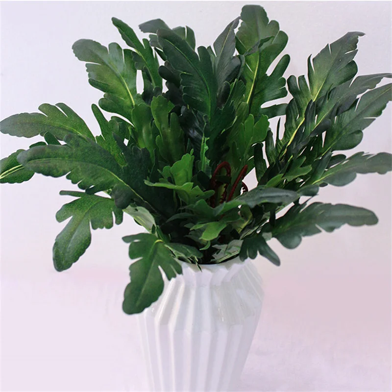Artificial Green Plants,1 Bunch, 40 Cm Green Birds Nest Leaves,flower Arrangement for Home, Party Decoration,Valentines Day Gift 
Artificial Green Plants,1 Bunch, 40 Cm Green Birds Nest Leaves,flower Arrangement for Home, Party Decoration,Valentines Day Gift