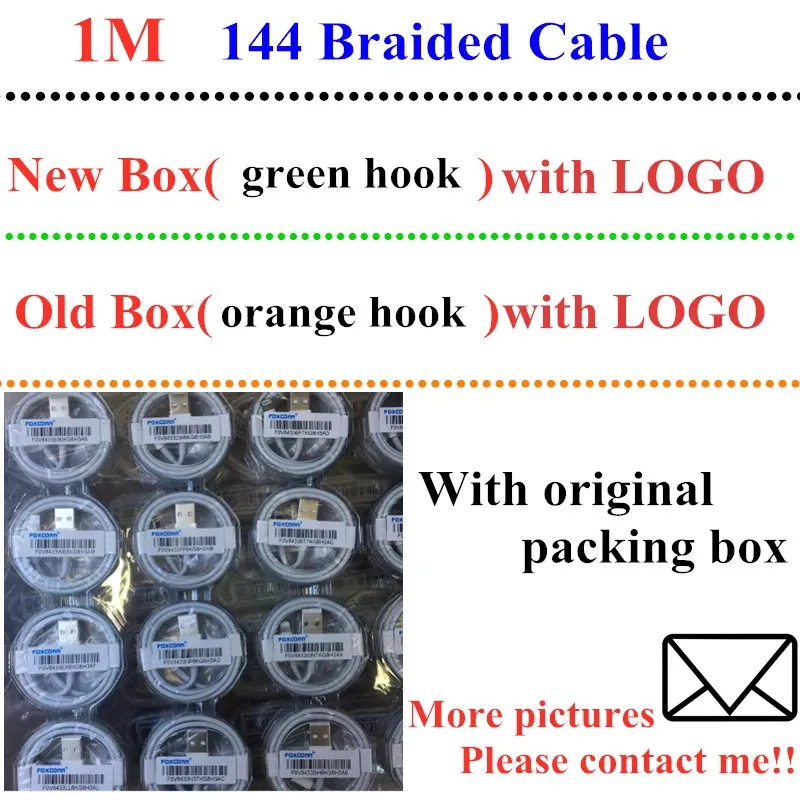 100pcs,1m/3ft with iron Sync Data USB charging cable from Foxconn For iPhone X XS XR MAX 6 7 8 With packing box
100pcs,1m/3ft with iron Sync Data USB charging cable from Foxconn For iPhone X XS XR MAX 6 7 8 With packing box