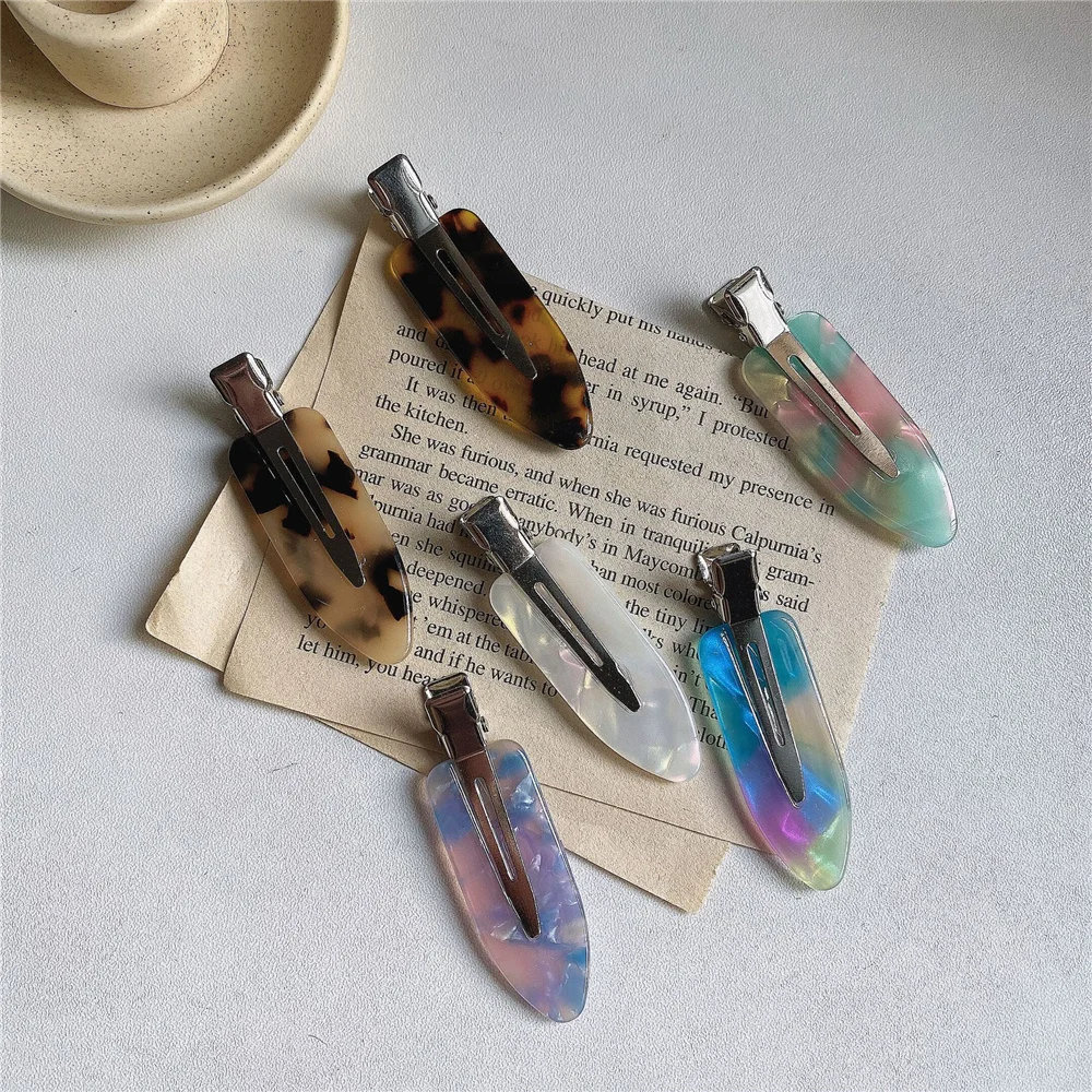 Simple Wild Leopard Seamless Hair Clip Women Acetate Sheet No Bend Bangs Clip Duckbill Clip Hairpins Hair Styling Tool 
Simple Wild Leopard Seamless Hair Clip Women Acetate Sheet No Bend Bangs Clip Duckbill Clip Hairpins Hair Styling Tool