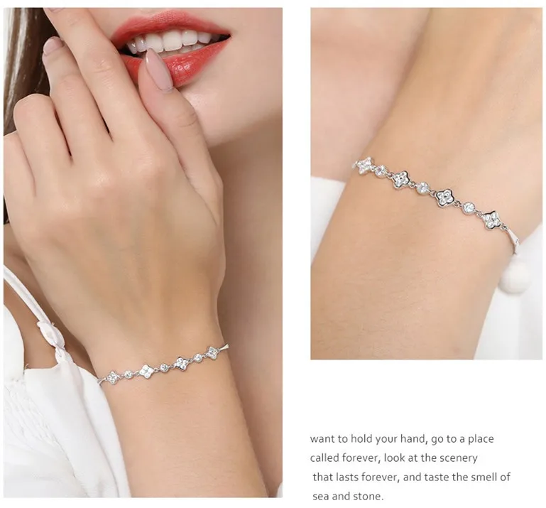 Hot Sale high quality real s925 fine jewelry charm bracelet female crystal brace lace fashion accessories jewel
Hot Sale high quality real s925 fine jewelry charm bracelet female crystal brace lace fashion accessories jewel