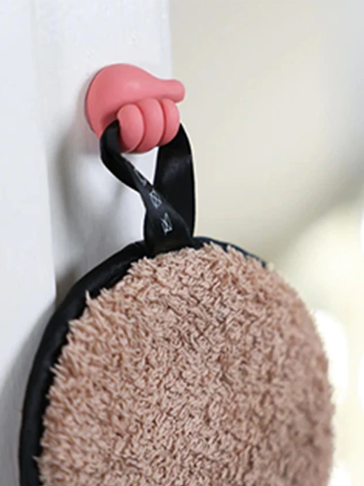 1/5pcs Thumb Shape Storage Rack Home Kitchen Holder Multifunctional Clip Holder For Keys Cable Cloth Household Car Supply
1/5pcs Thumb Shape Storage Rack Home Kitchen Holder Multifunctional Clip Holder For Keys Cable Cloth Household Car Supply