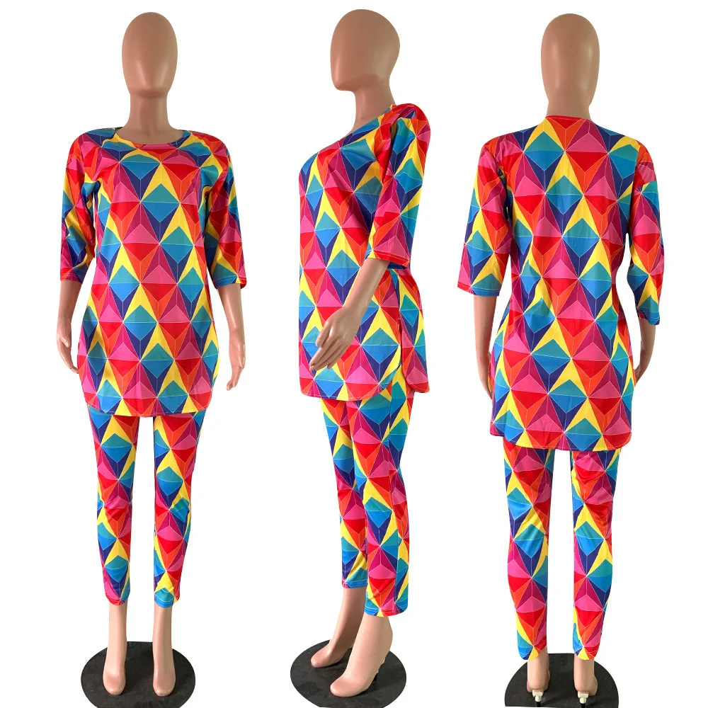 2019 Autumn Winter New Print Women Set Long Sleeve Top and Pants Suit Two Piece Set Tracksuit Outfit Streetwear
2019 Autumn Winter New Print Women Set Long Sleeve Top and Pants Suit Two Piece Set Tracksuit Outfit Streetwear