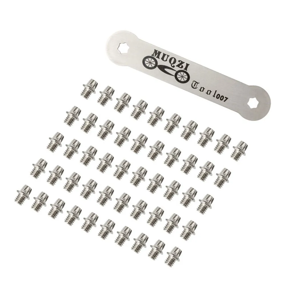 50pcs Bike Pedal Replacement Screws Pins Bolts Bike Hex M4 Pedal Pin Screws Set Aluminum Alloy MTB Cycling Pedal Anti-slip Nail
50pcs Bike Pedal Replacement Screws Pins Bolts Bike Hex M4 Pedal Pin Screws Set Aluminum Alloy MTB Cycling Pedal Anti-slip Nail