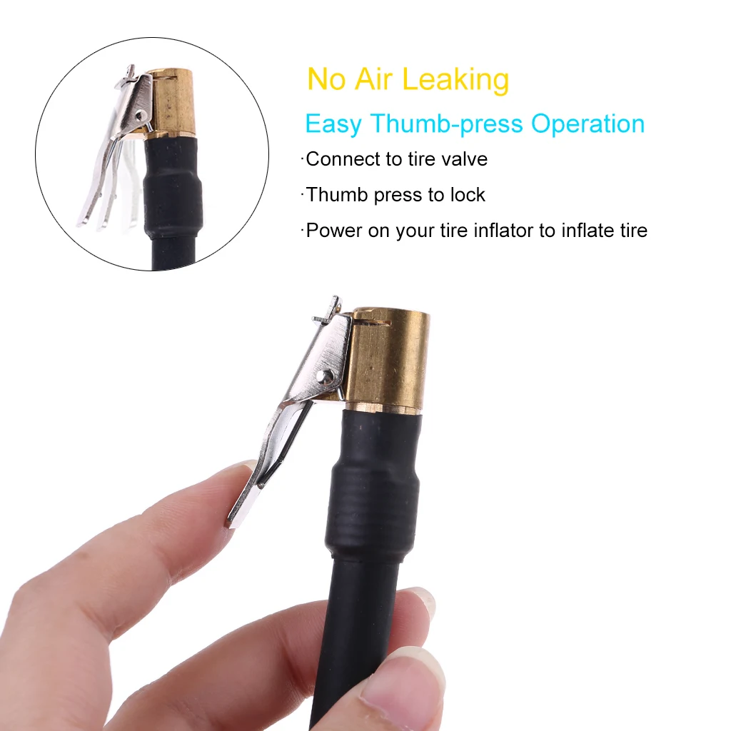 Air Chuck with Air Hose and Standard Tire Valve Fine Thread Universal Flexible Tire Tyre Valve Extension Tube for Car
Air Chuck with Air Hose and Standard Tire Valve Fine Thread Universal Flexible Tire Tyre Valve Extension Tube for Car