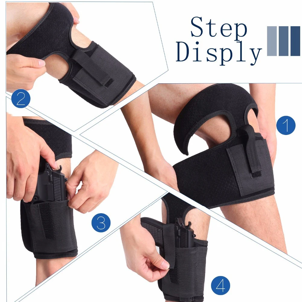 Ankle Holster for Concealed Carry Elastic Secure Strap Leg Pistol Gun Holster Leg Pocket Revolvers Handgun Pouch
Ankle Holster for Concealed Carry Elastic Secure Strap Leg Pistol Gun Holster Leg Pocket Revolvers Handgun Pouch