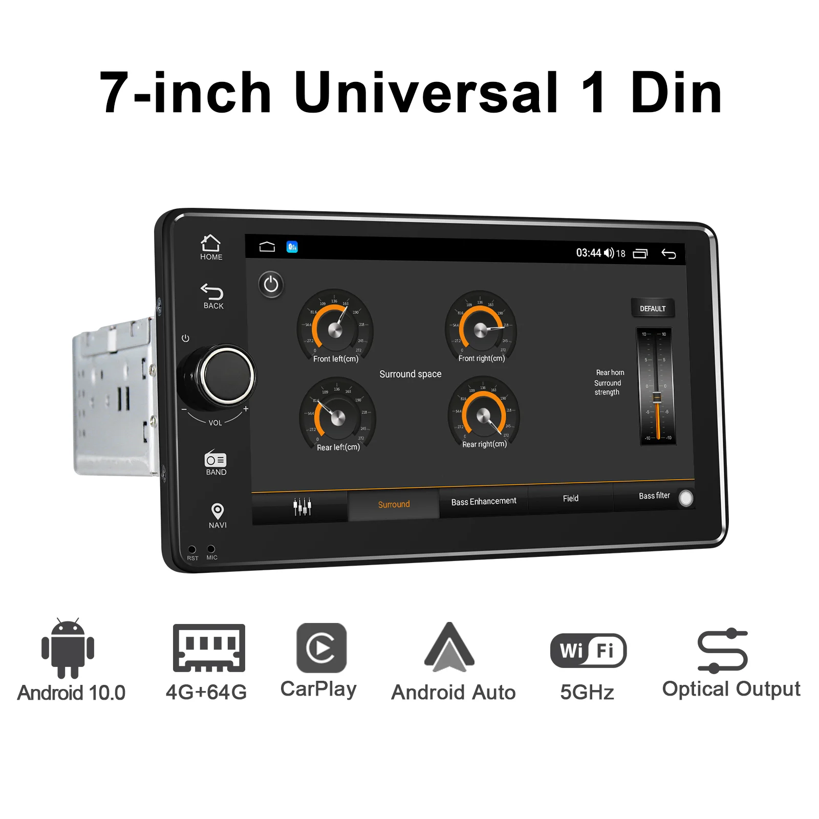 Auto Products 7"1 Din Android Autoradio Car Radio Stereo Universal Head unit Cassette GPS Multimedia DVD Player View Camera DVR
Auto Products 7"1 Din Android Autoradio Car Radio Stereo Universal Head unit Cassette GPS Multimedia DVD Player View Camera DVR