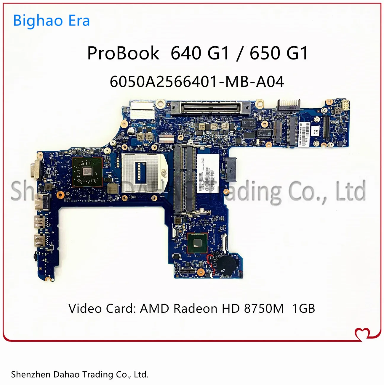 6050A2566401-MB-A04 для HP ProBook 640 G1 650 G1 Материнская плата ноутбука с HD8750M 1GB-GPU 744018-001 801636-601 протестирована
6050A2566401-MB-A04 для HP ProBook 640 G1 650 G1 Материнская плата ноутбука с HD8750M 1GB-GPU 744018-001 801636-601 протестирована