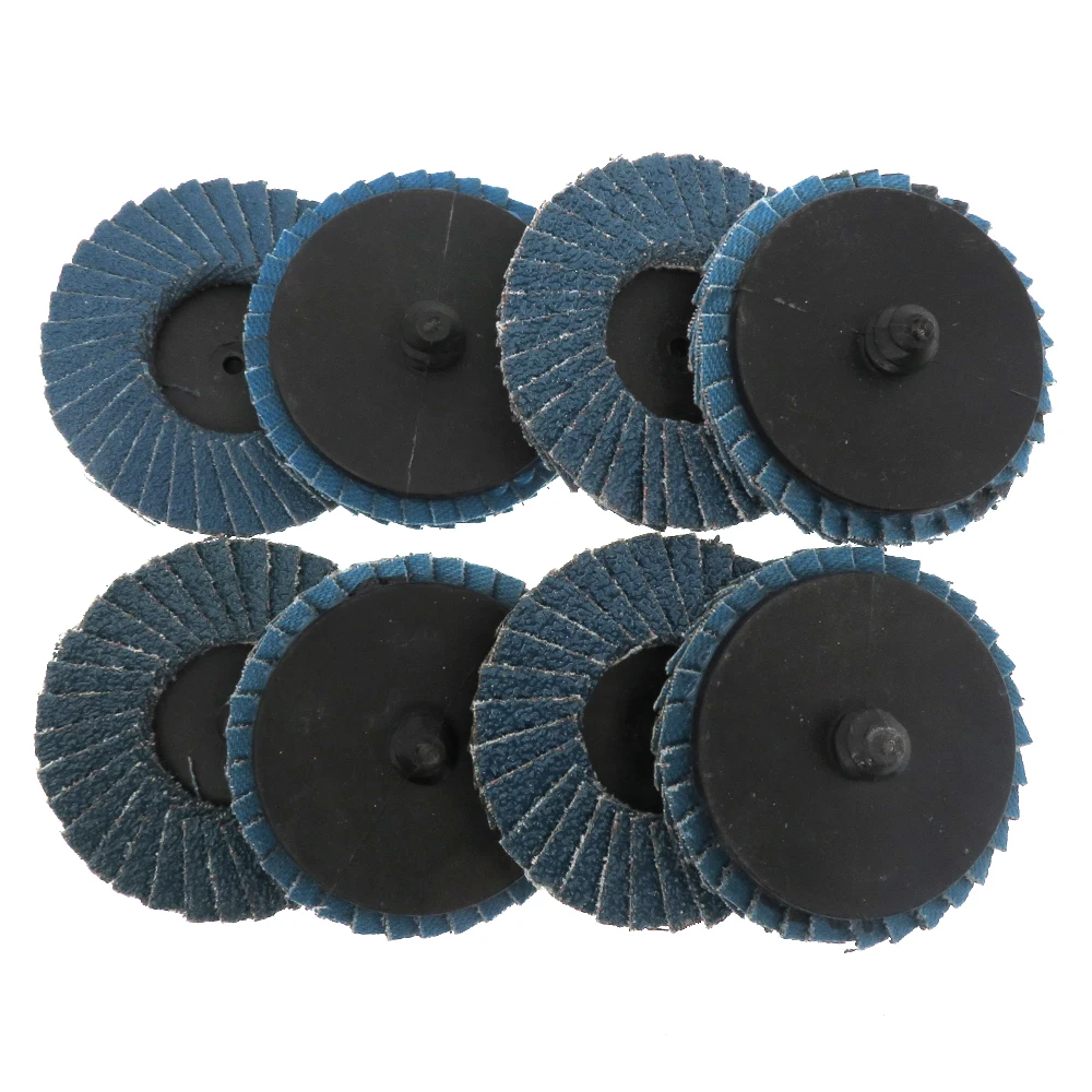 10PCS Flap Discs 2 Inch 50mm Blue Sanding Discs 40 60 80 120 Grit Grinding Wheels Blades For Angle Grinder
10PCS Flap Discs 2 Inch 50mm Blue Sanding Discs 40 60 80 120 Grit Grinding Wheels Blades For Angle Grinder