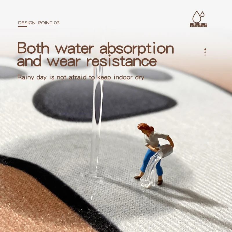 Cashmere door bathroom toilet door mat
Cashmere door bathroom toilet door mat