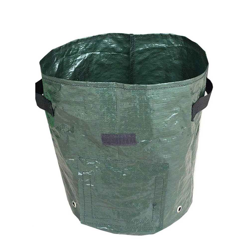 PE Grow Bag Vertical 1/3/5/7/10 Gallon Vegetable Plant Potato Growing Bag with Handles Access Flap Garden Growing Container 
PE Grow Bag Vertical 1/3/5/7/10 Gallon Vegetable Plant Potato Growing Bag with Handles Access Flap Garden Growing Container