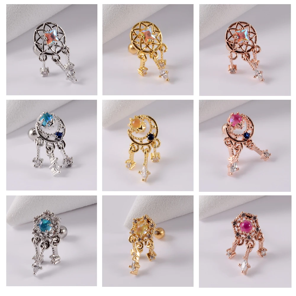 1Piece 20G Stainless Steel Piercing for Women Stud Earrings Trendy Jewelry Ear Cuffs Earrings for Teens Dreamcatcher
1Piece 20G Stainless Steel Piercing for Women Stud Earrings Trendy Jewelry Ear Cuffs Earrings for Teens Dreamcatcher