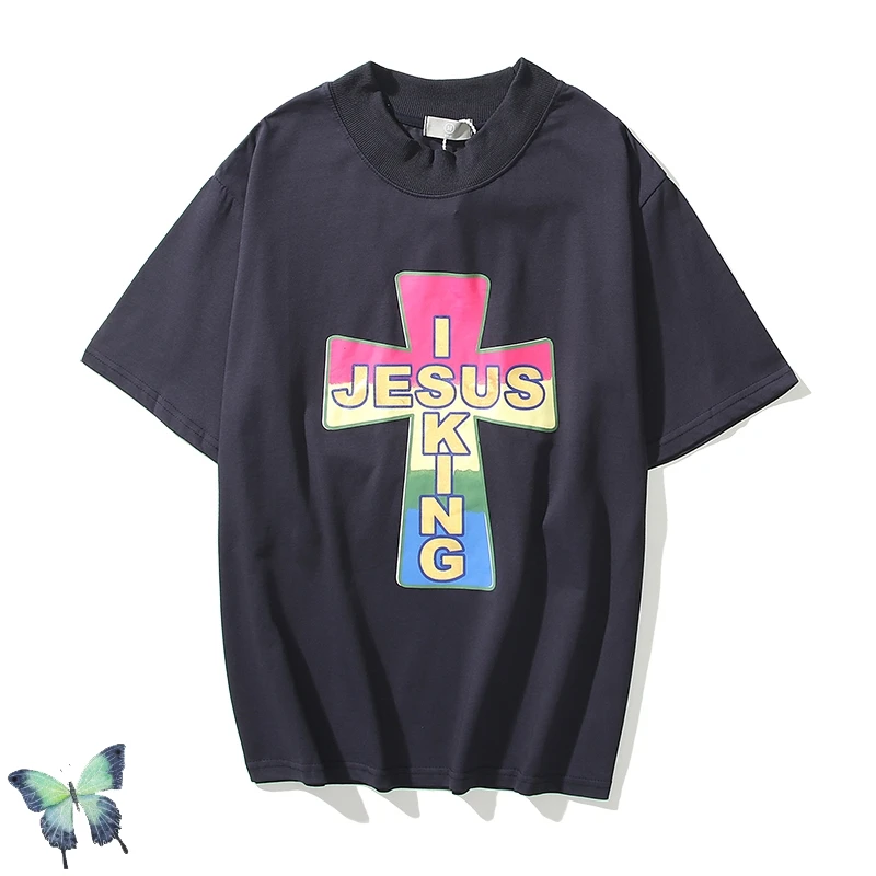 Kanye West Jesus Is King T-Shirt Color Cross T Shirt Men Women Fashion Casual T Shirt Jesus Is King Classic Washed Top Tees
Kanye West Jesus Is King T-Shirt Color Cross T Shirt Men Women Fashion Casual T Shirt Jesus Is King Classic Washed Top Tees