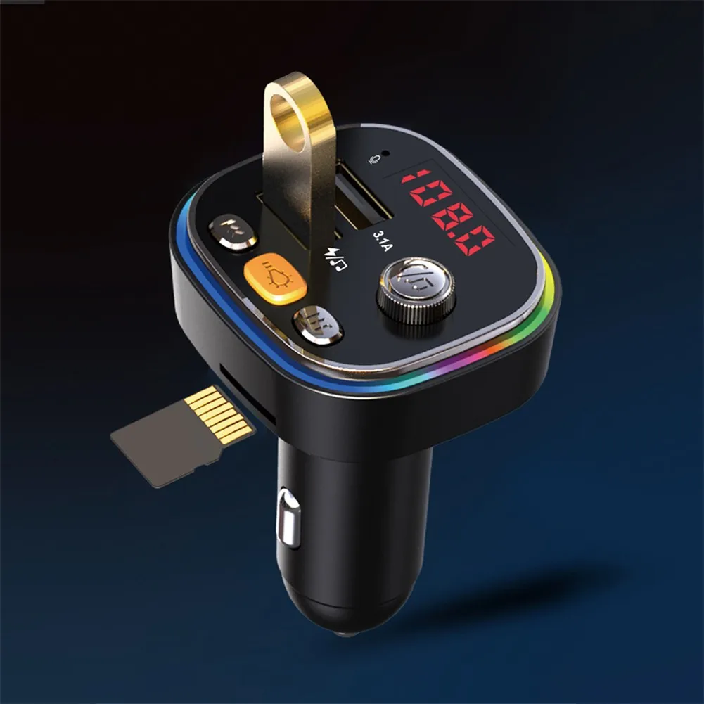 Автомобильный MP3 Bluetooth FM-передатчик Bluetooth-плеер цветной атмосферный дыхательный свет QC3.0 Usb быстрая зарядка Автомобильная электроника
Автомобильный MP3 Bluetooth FM-передатчик Bluetooth-плеер цветной атмосферный дыхательный свет QC3.0 Usb быстрая зарядка Автомобильная электроника