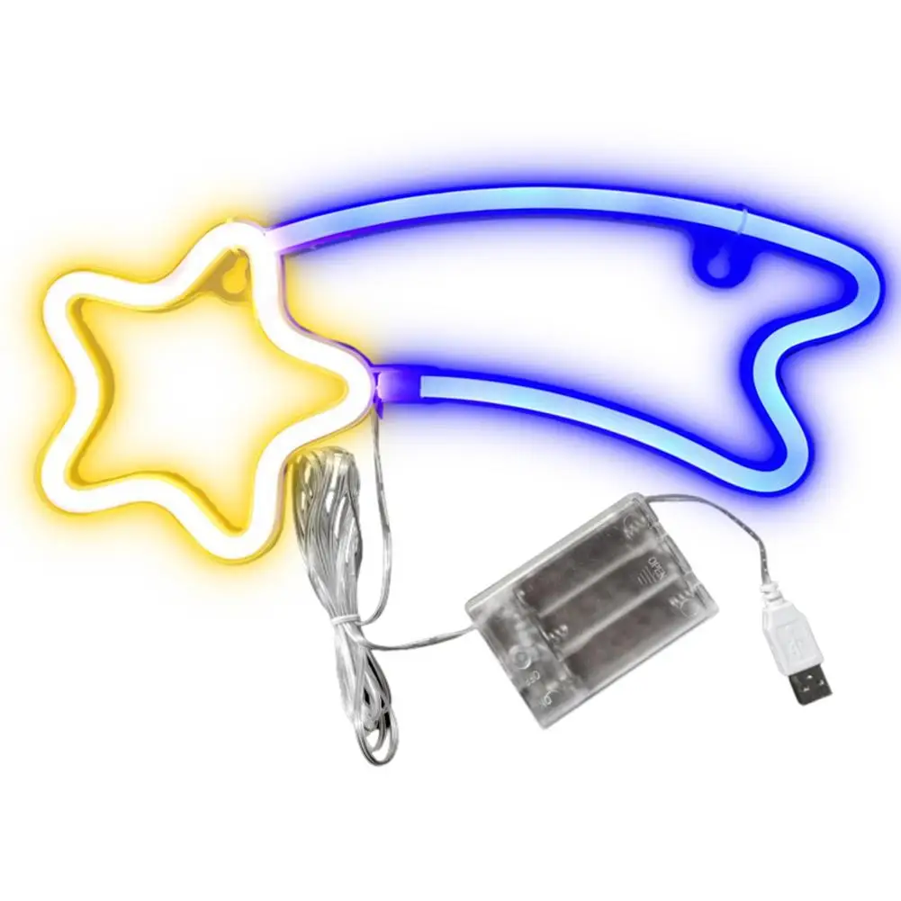 Neon Signs For Bedroom LED Room Decor For Bedroom Star Lights Meteor Wall Decoration Battery/USB Operated
Neon Signs For Bedroom LED Room Decor For Bedroom Star Lights Meteor Wall Decoration Battery/USB Operated