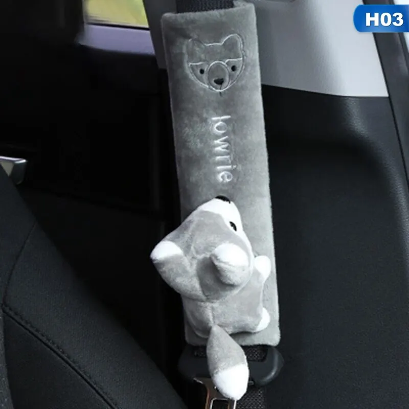 Car Cute Lovely Animal Style Safety Seat Belt Pads Shoulder Cushion Strap Seat Belt Protection Cover Car-Styling Interior Parts
Car Cute Lovely Animal Style Safety Seat Belt Pads Shoulder Cushion Strap Seat Belt Protection Cover Car-Styling Interior Parts